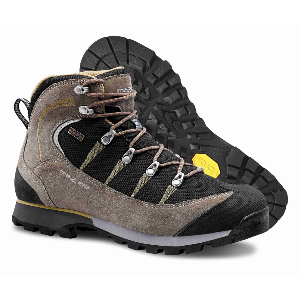 Vibram Sole Trezeta Maori WP Mens Hiking Boots Black Australia (TSX198504)